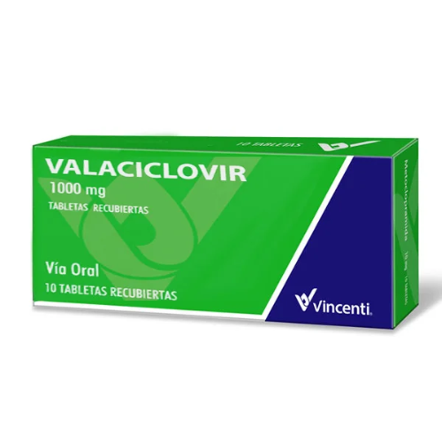 VALACICLOVIR 1000MG TAB X 10 (VINCENTI)